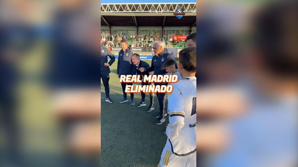 El surrealista discurso del entrenador de alevines del Real Madrid: "A joderse y a apretar el culo"