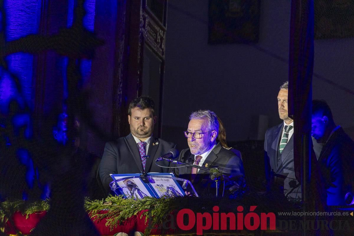 Pregón de Fiestas en Caravaca