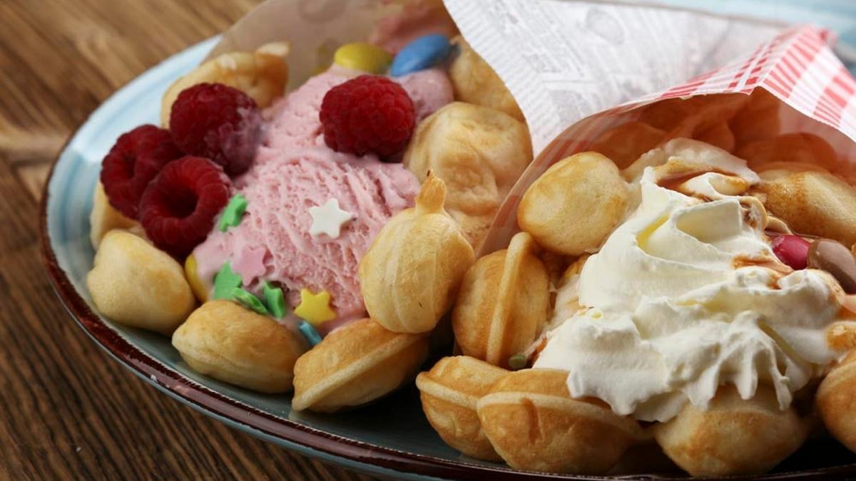 ¿Has probado ya los bubble waffle?