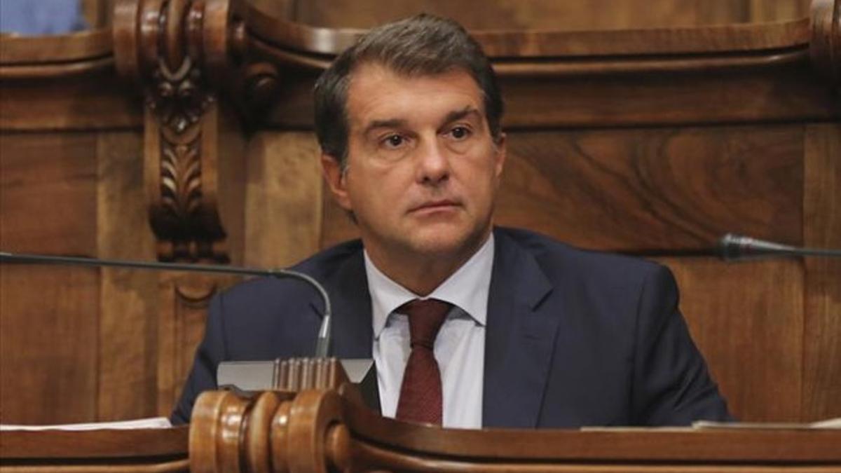 Laporta ofició la boda de Maria Elena Fort