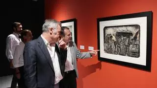 La Fundación Laxeiro inaugura una exposición con dibujos inéditos del artista para conmemorar el XXX aniversario de su fallecimiento