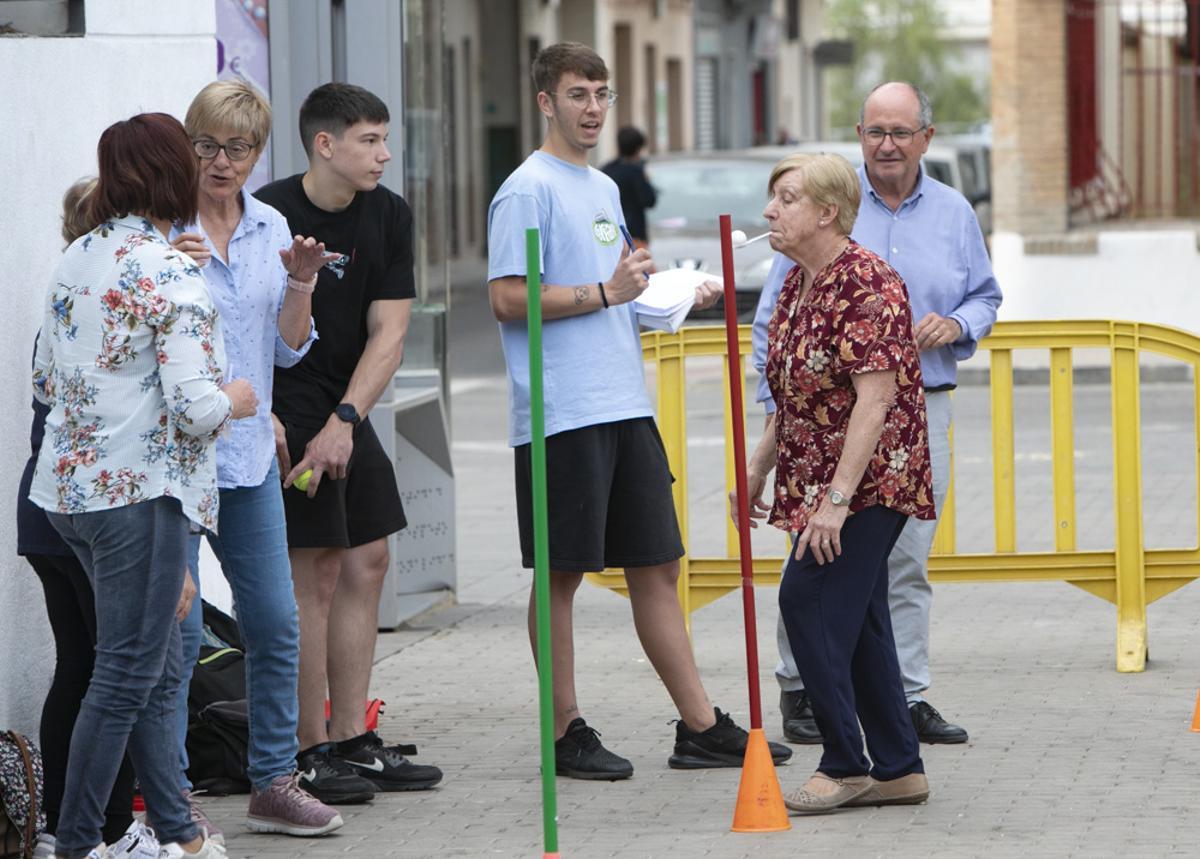 Actividad intergeneracional en la Semana del Mayor de Sagunt