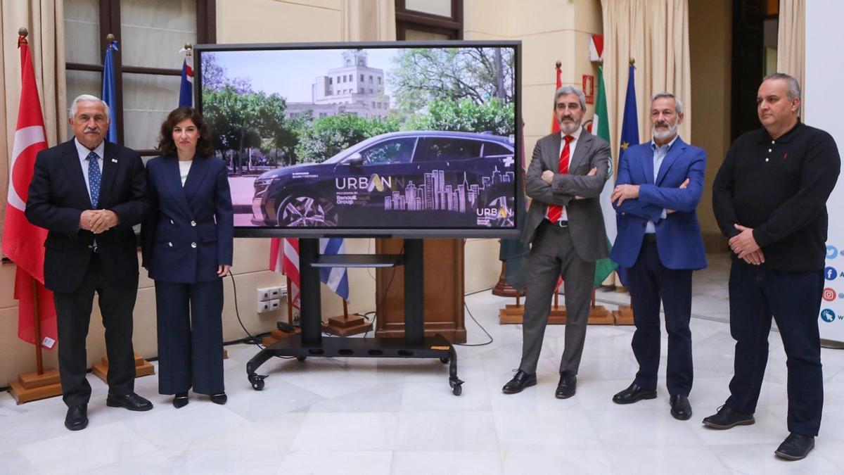 Presentación del Programa Urban en en Ayuntamiento de Málaga