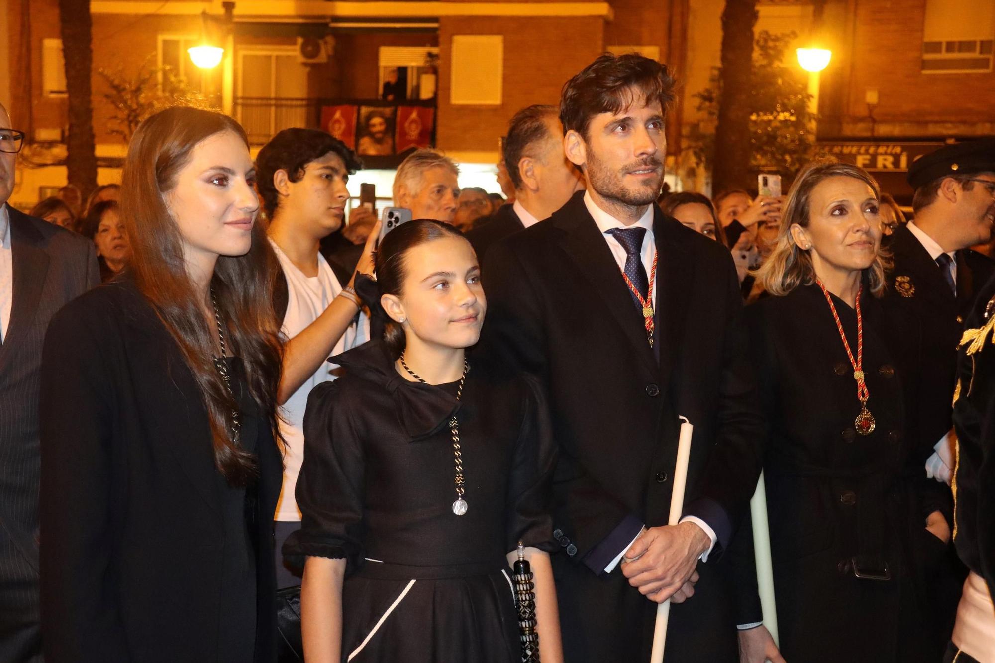 Procesión de la Dolorosa con María Estela, Marina y las cortes 2024