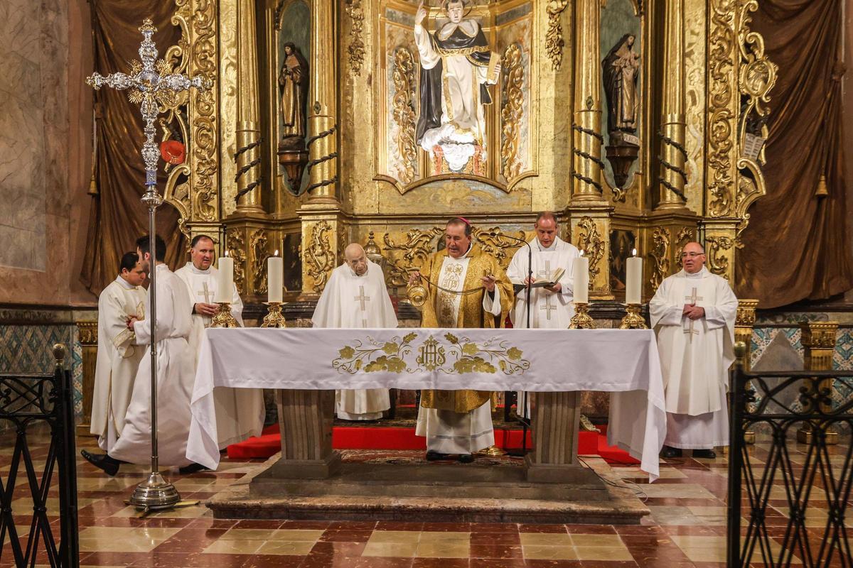 Santo Domingo acoge la misa por el 209 aniversario de la Catedral de Ibiza Santo Domingo acoge la misa por el 209 aniversario de la Catedral de Ibiza