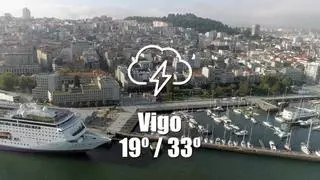 El tiempo en Vigo: previsión meteorológica para hoy, domingo 16 de agosto