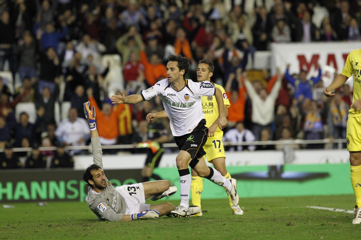 Imagen del gol de Jonas en el año 2013.