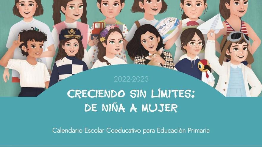 El Instituto Andaluz de la Mujer publica un calendario coeducativo