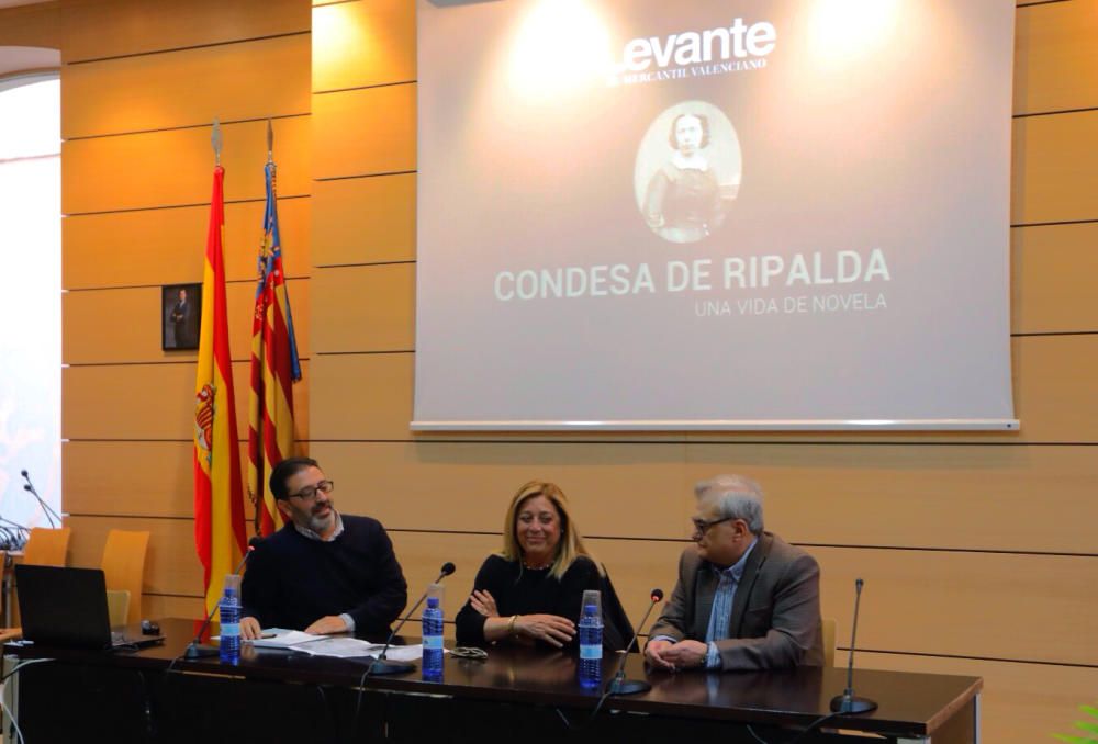 Exposición sobre la condesa de Ripalda en Alfafar