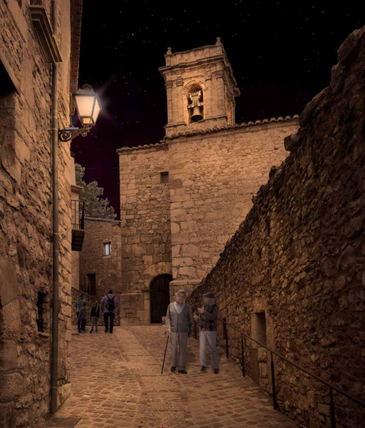 Nueva iluminación en Culla