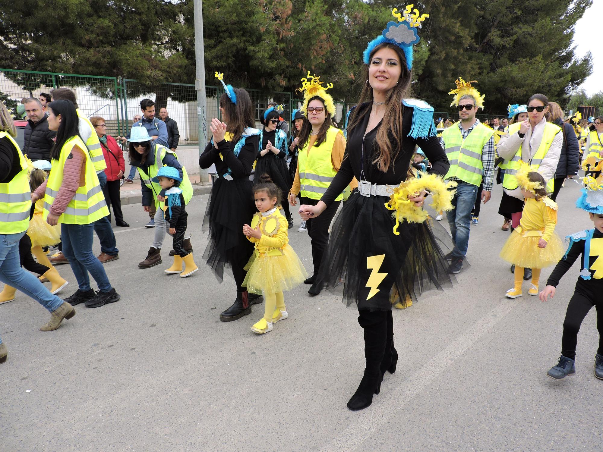 Los  colegios de Águilas celebran el carnaval