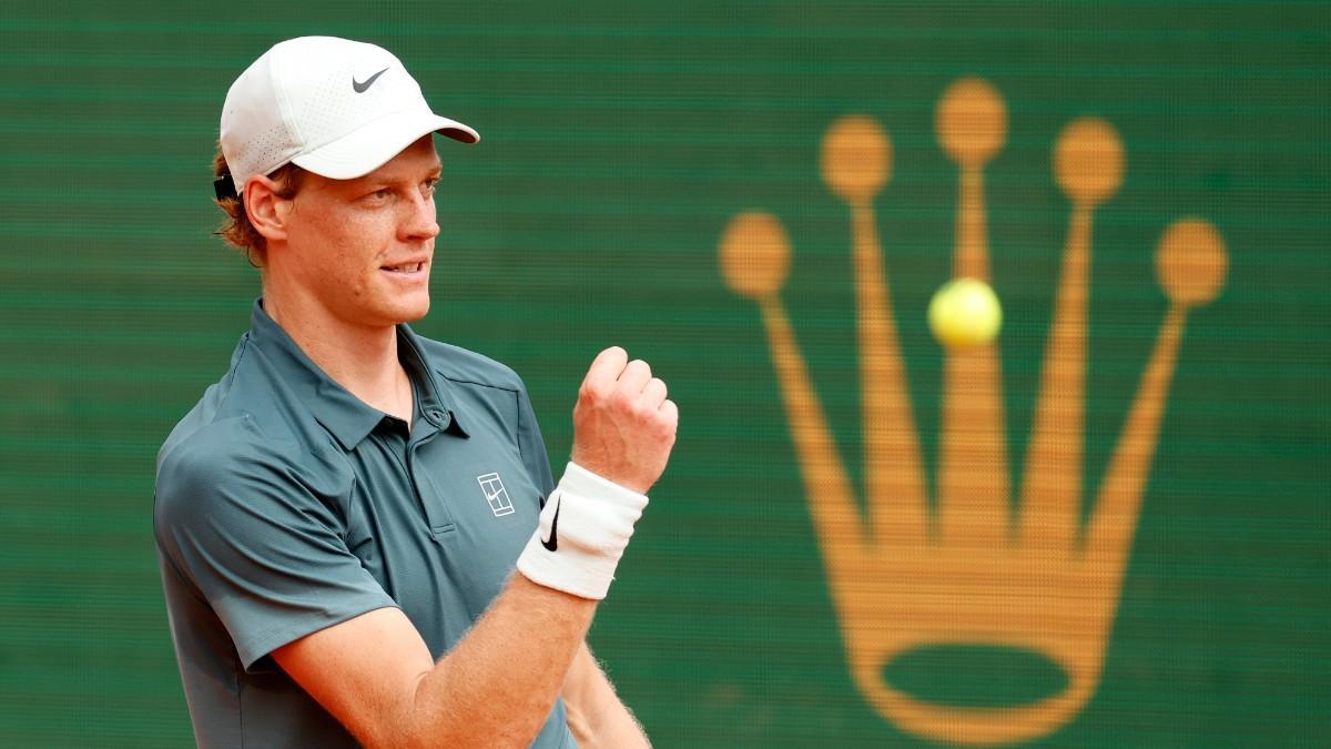 Jannik Sinner, durante el torneo de Montecarlo