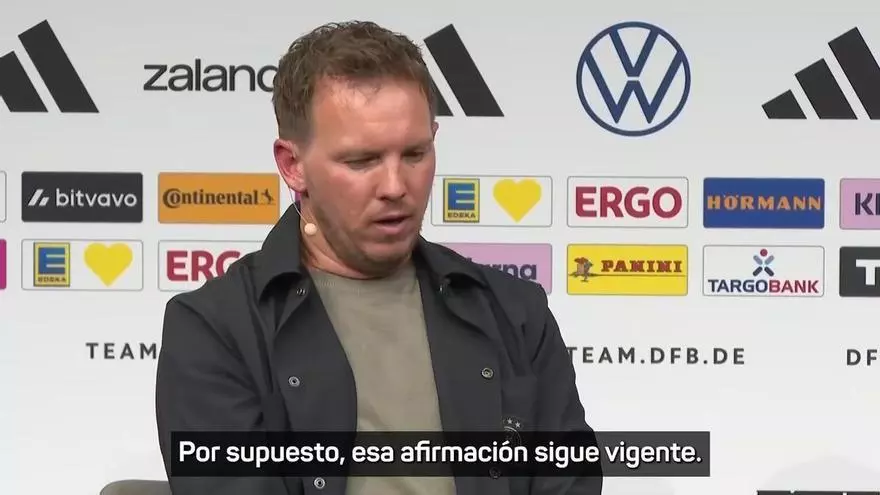 Nagelsmann da la lista de Alemania: "Queremos ganar el Mundial"