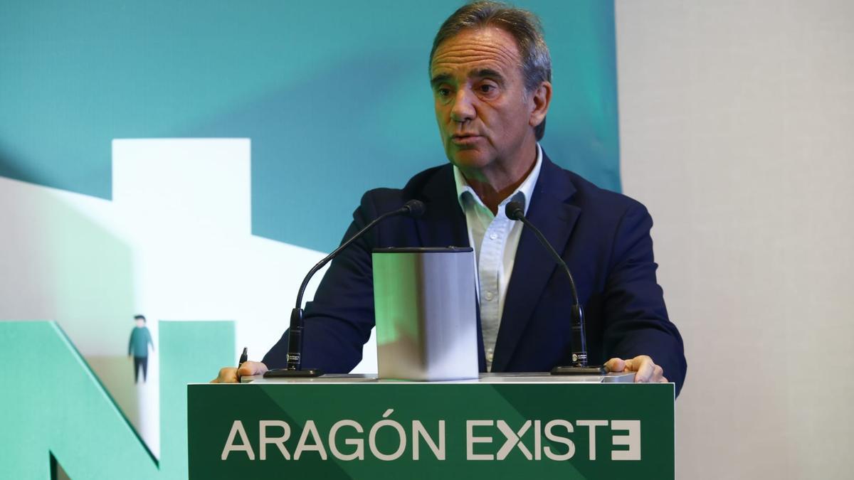 Raúl Burillo, candidato de Aragón Existe al Ayuntamiento de Zaragoza.