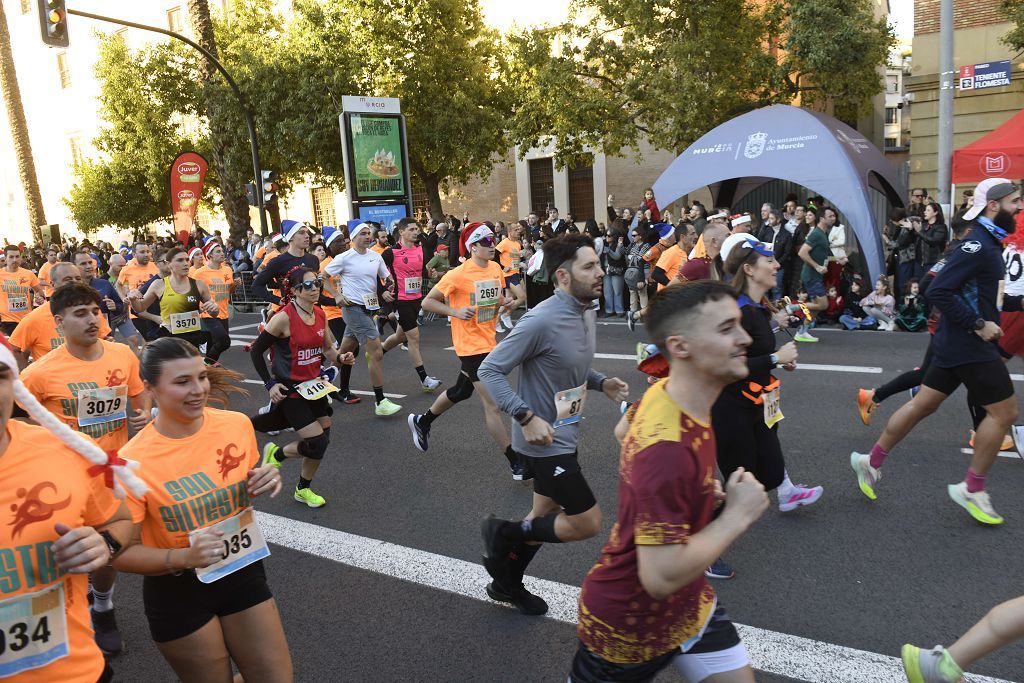 La San Silvestre 2025 en Murcia, en fotografías