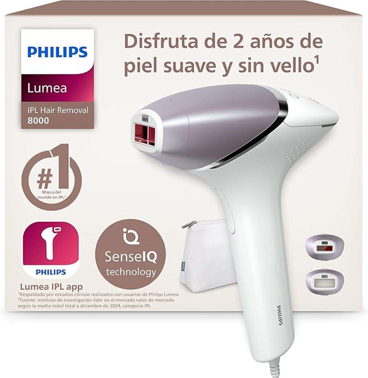 Philips Depiladora Lumea IPL serie 8000.