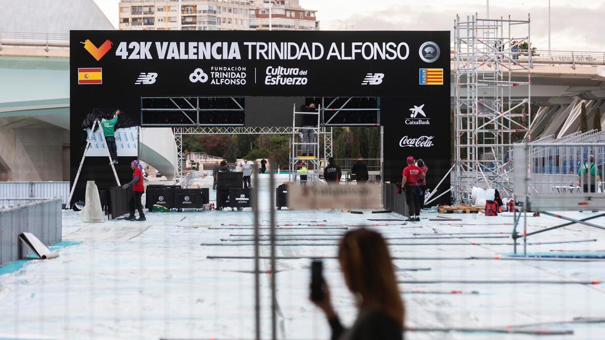 Siguen los preparativos para el Maratón Valencia Trinidad Alfonso