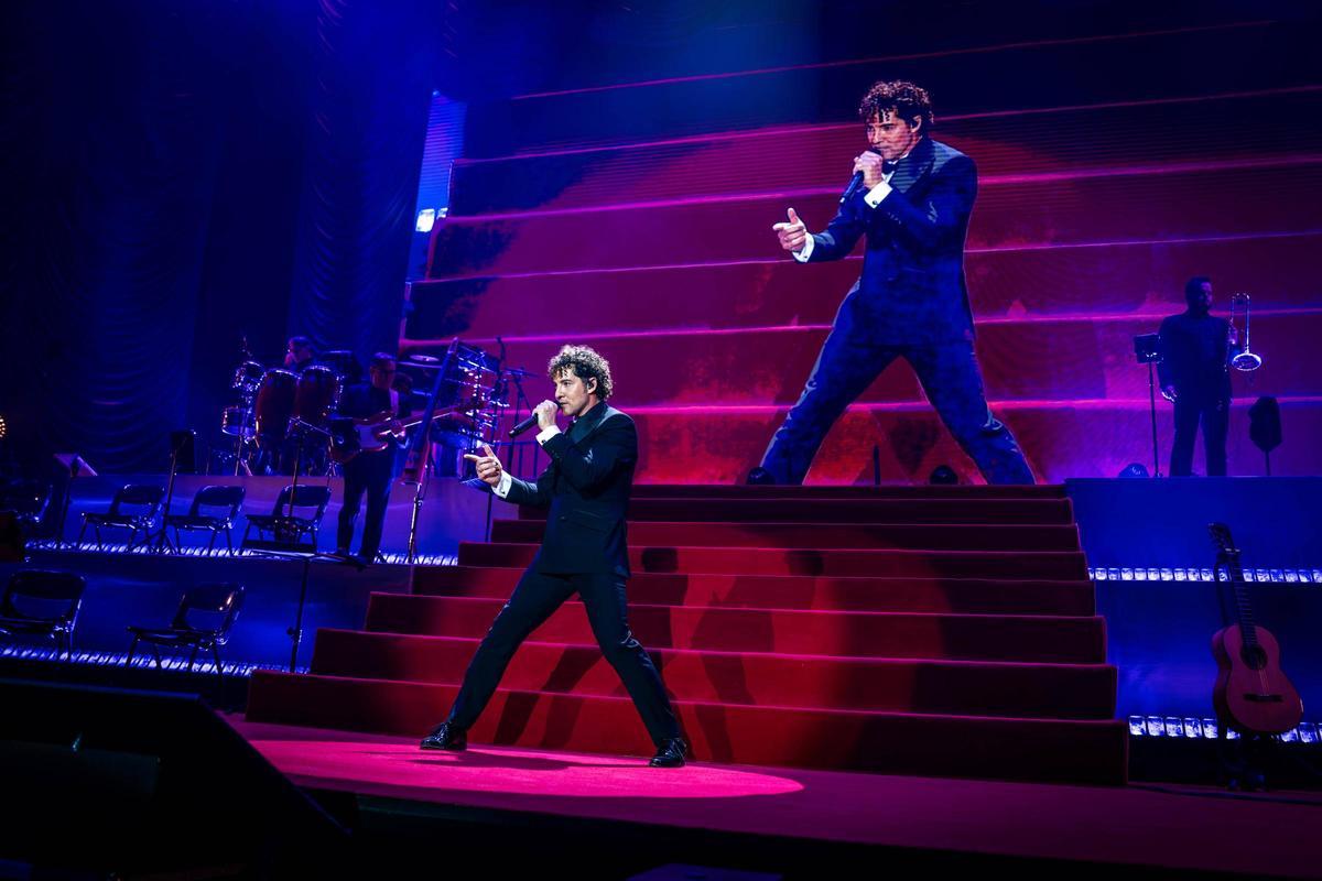 Concierto de Navidad de David Bisbal en el Palau Sant Jordi