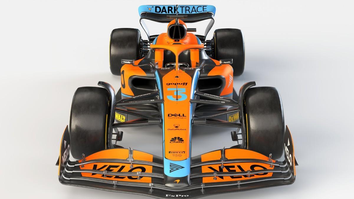 El nuevo Mclaren para la temporada 2022