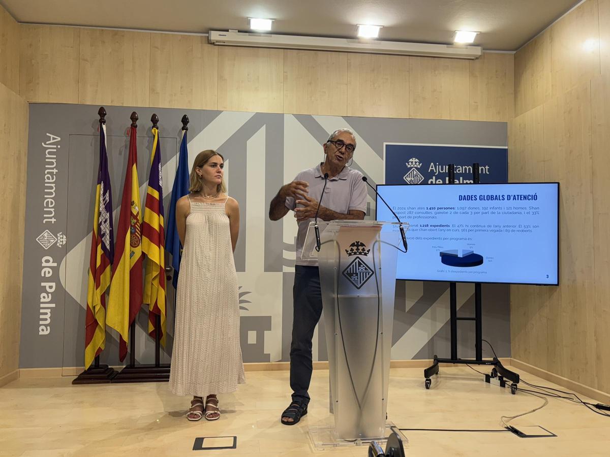 Lourdes Roca y Toni Colom presetan el informe anual del SAIVM