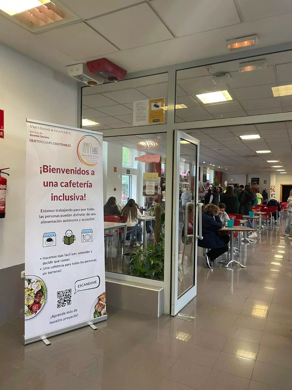 El Campus Viriato estrena la primera cafetería inclusiva de la USAL