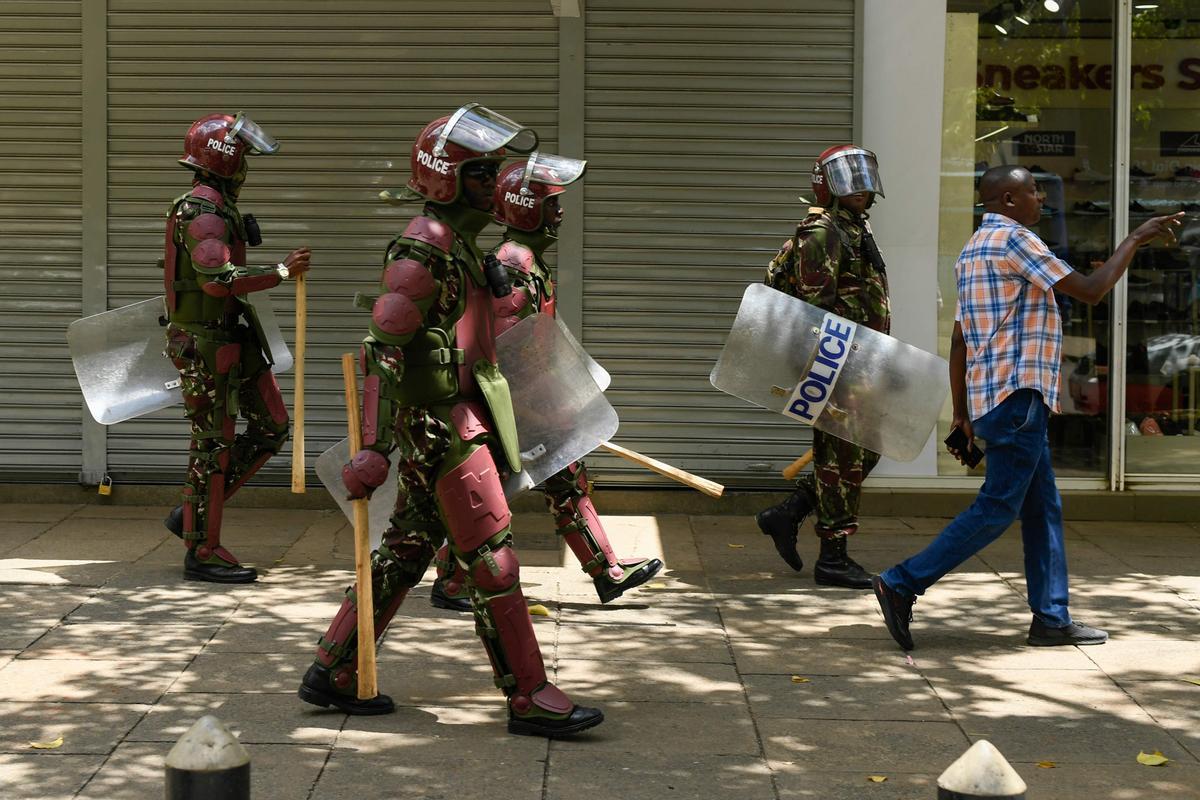 Protestas en Kenia contra el mandato del presidente Ruto