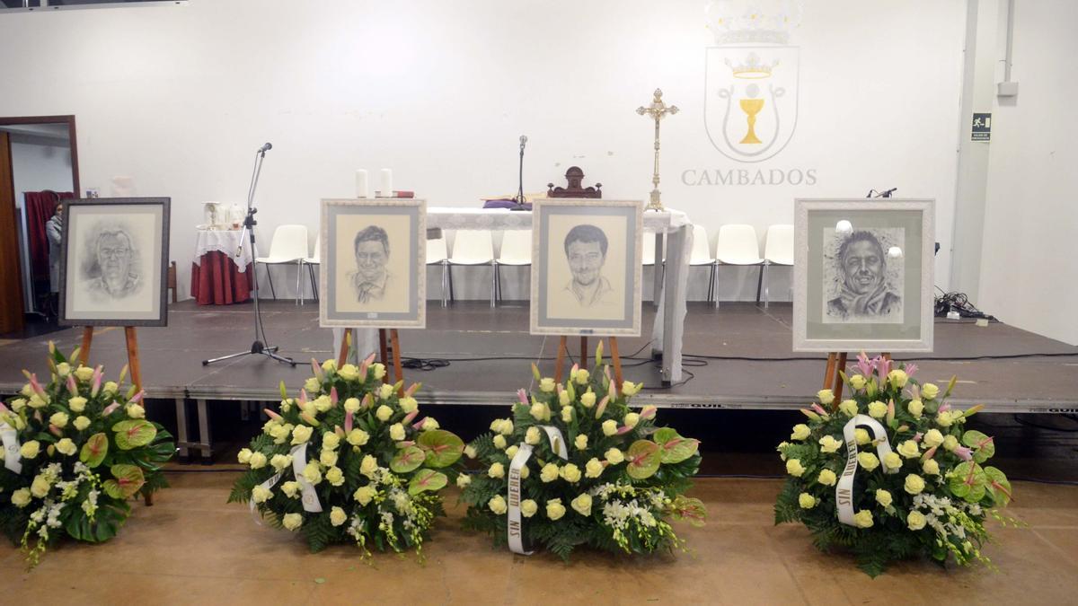 Funeral por los fallecidos del "Sin Querer Dos". Naufragios. Noé Parga