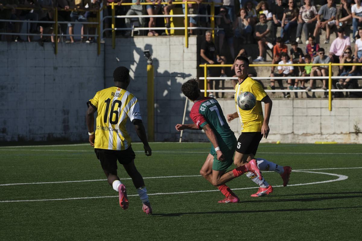 Imatges del partit de promoció Gironella - Puig-reig