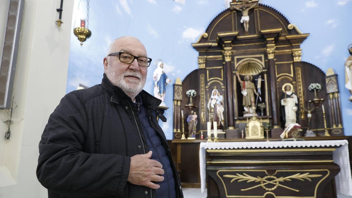 EN IMÁGENES: La 'colorida' iglesia de San Juan de La Arena, en Soto del Barco
