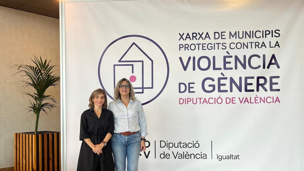 Las representantes de Alboraia en Alzira