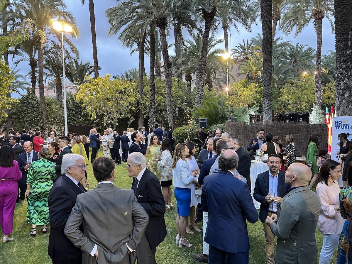 El hotel Huerto del Cura acogió el acto del Rotary