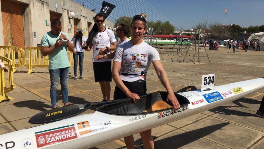 Eva Barrios se cuelga el oro en el Campeonato de España de Invierno por delante de Laura Pedruelo, plata