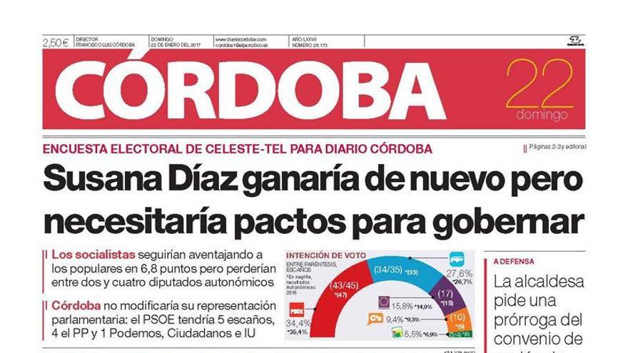 La portada de CÓRDOBA