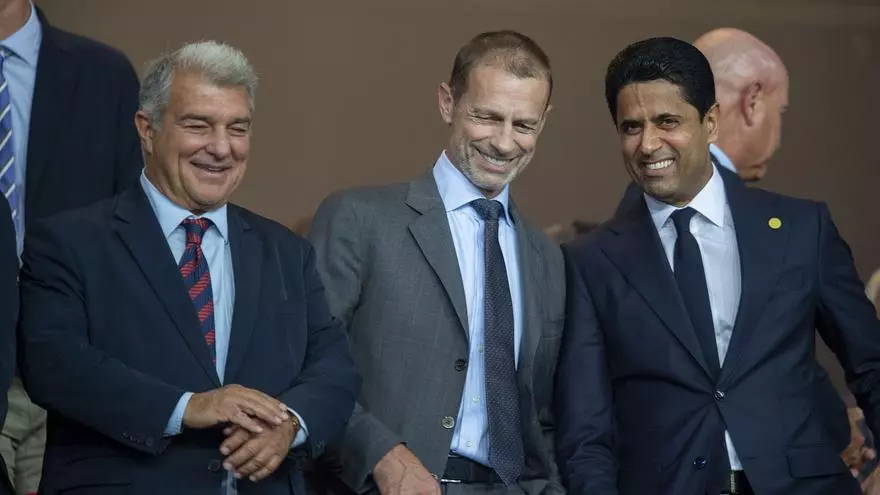 Al-Khelaïfi cierra el año con mensaje al Barça