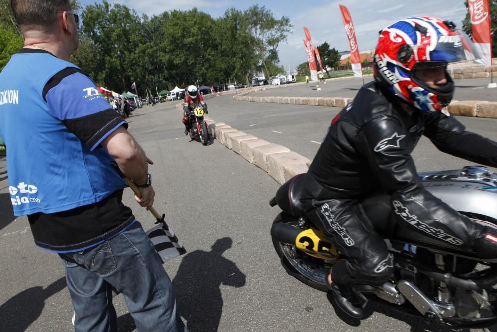 Carreras de motos clásicas en Gijón