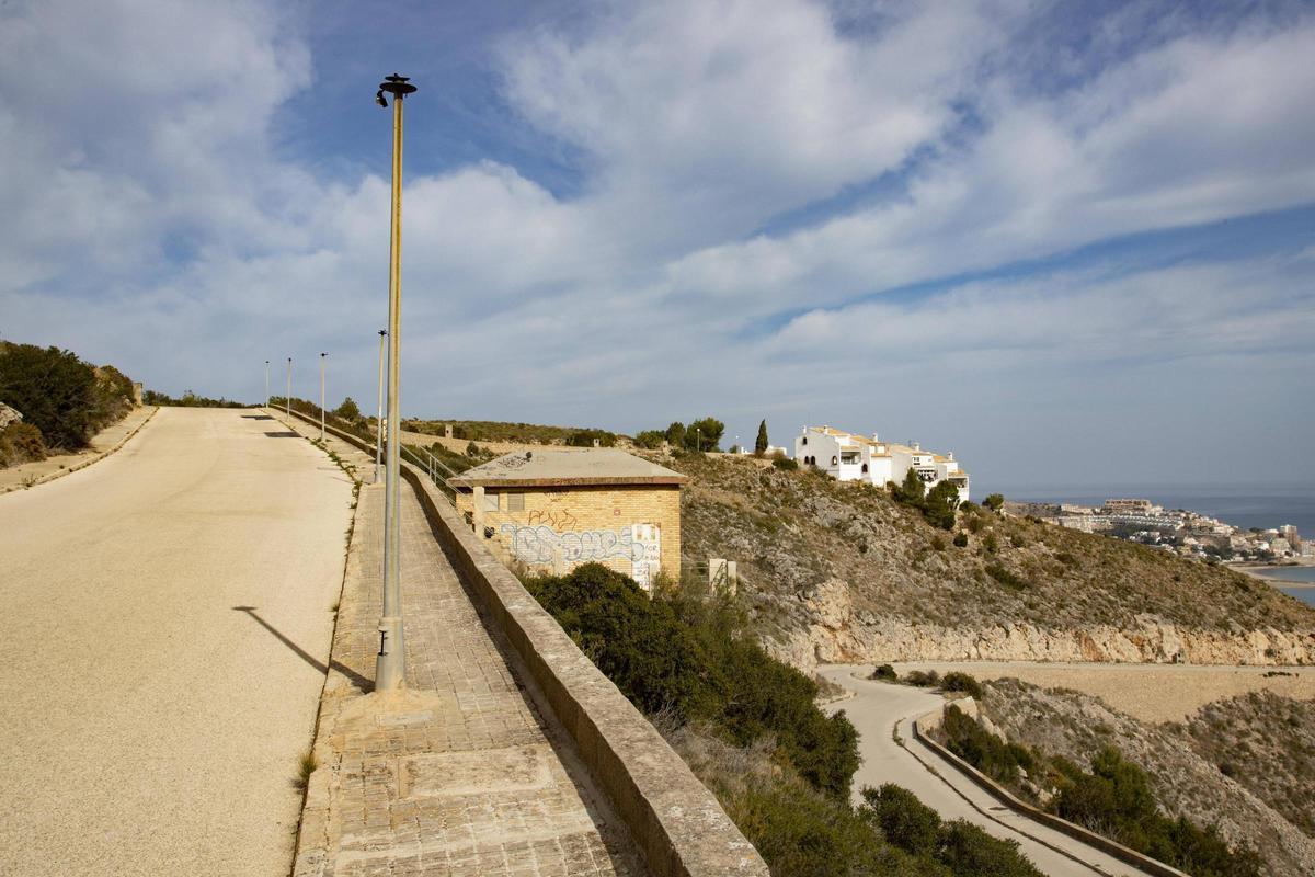 Carreteras de acceso a la montaña de Cullera