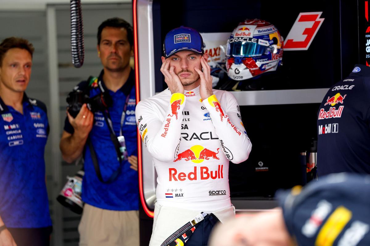 Max Verstappen, durante el GP de Japón