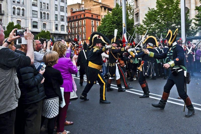 Recreación de la Batalla de Los Sitios en Zaragoza