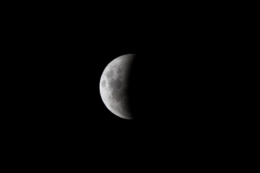 Eclipse total de luna en Cartagena de Indias