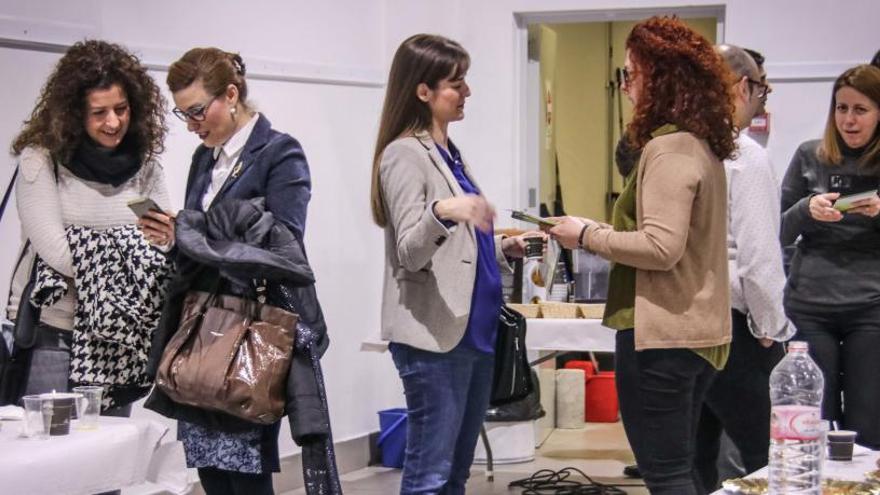 Imagen del último Networking celebrado en la sala Àgora de Alcoy.