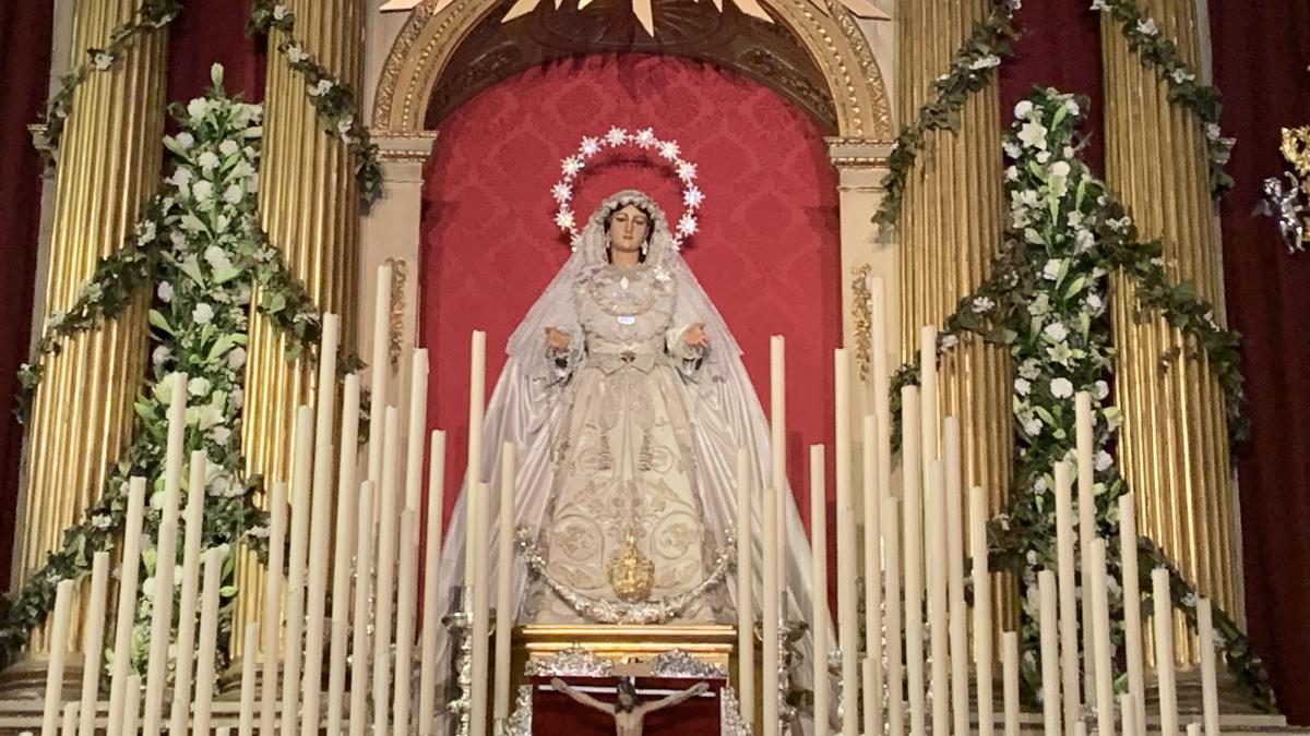 Las fotos de la Virgen del Rocío, en el Martes Santo de Málaga