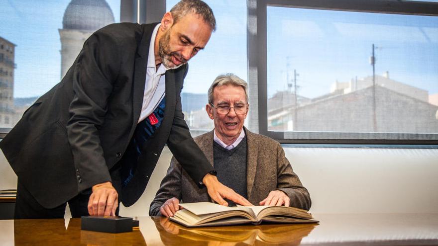 Visita del Premio Nobel de Química a Alcoy