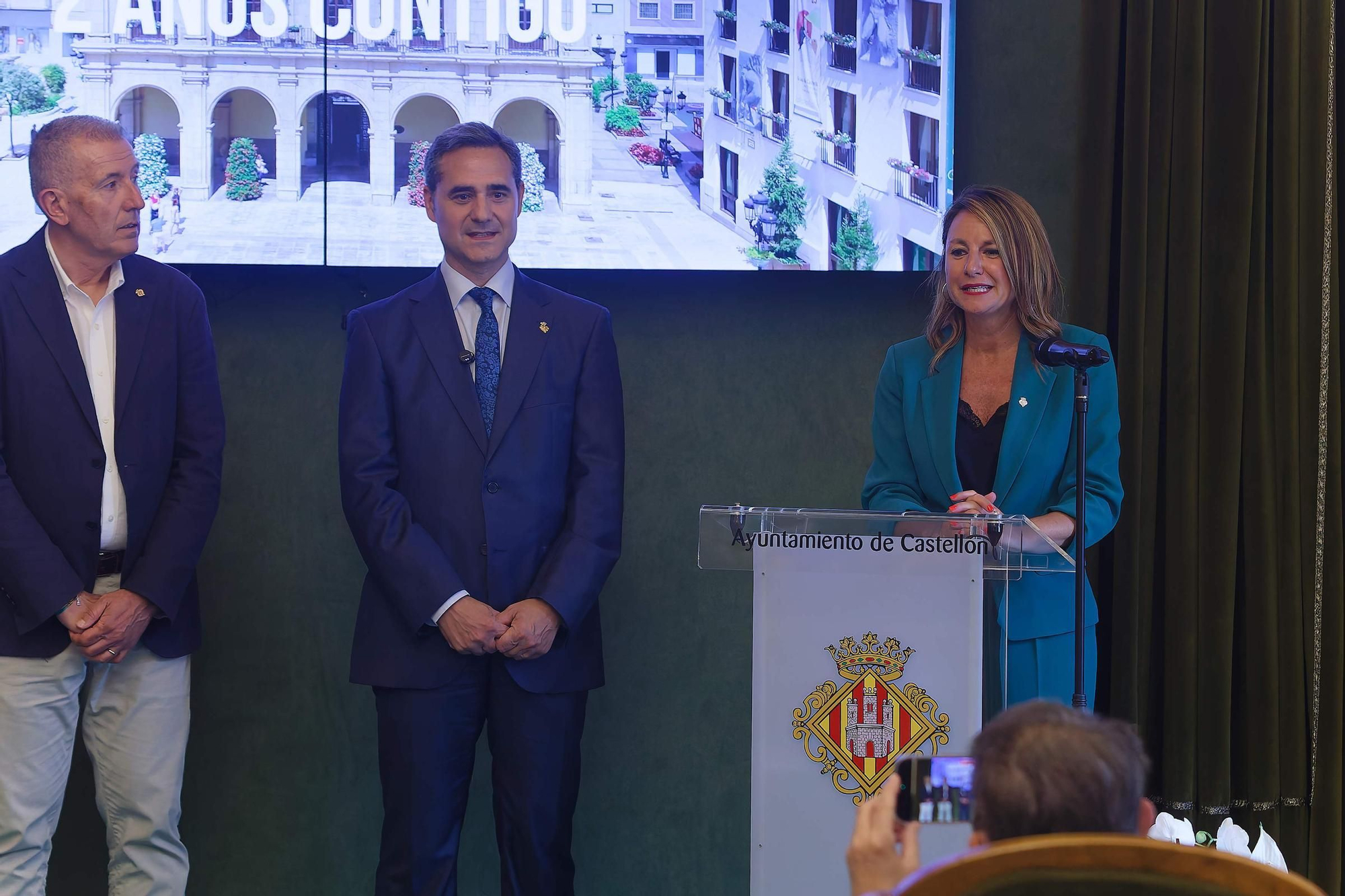 Todas las imagenes del balance de mitad de legislatura del equipo de gobierno de Castelló
