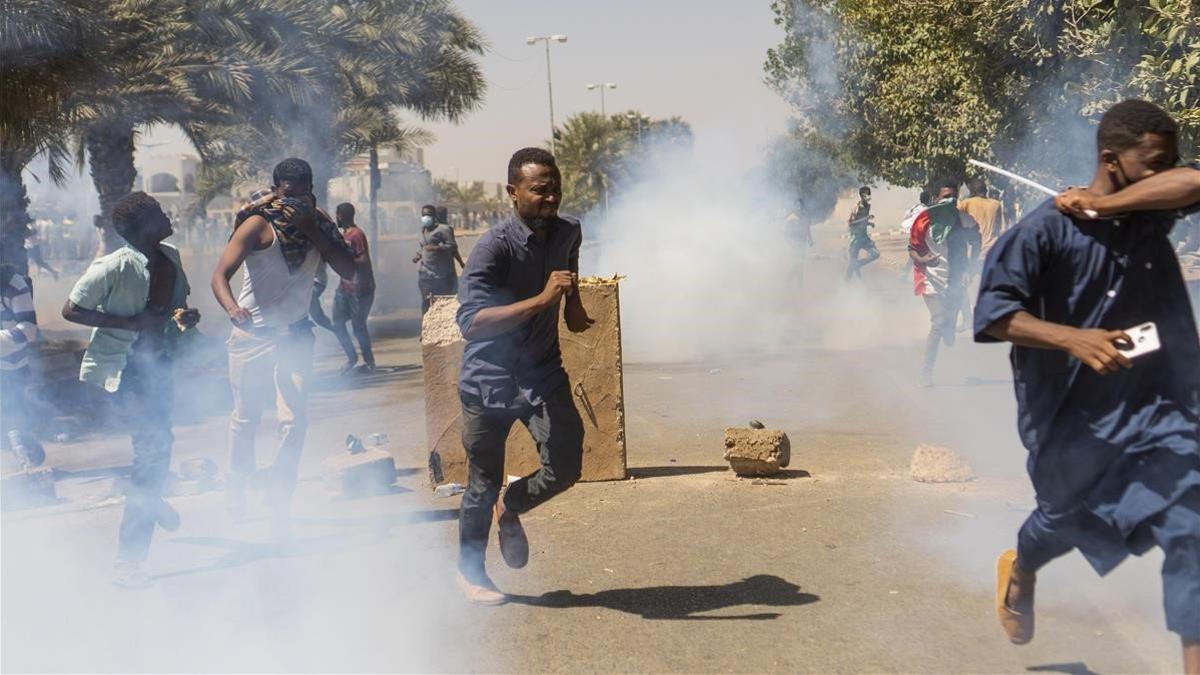 manifestaciones en sudán