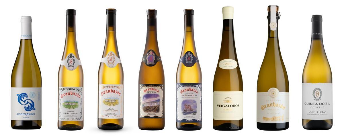 Algunas de las marcas de Granbazán.