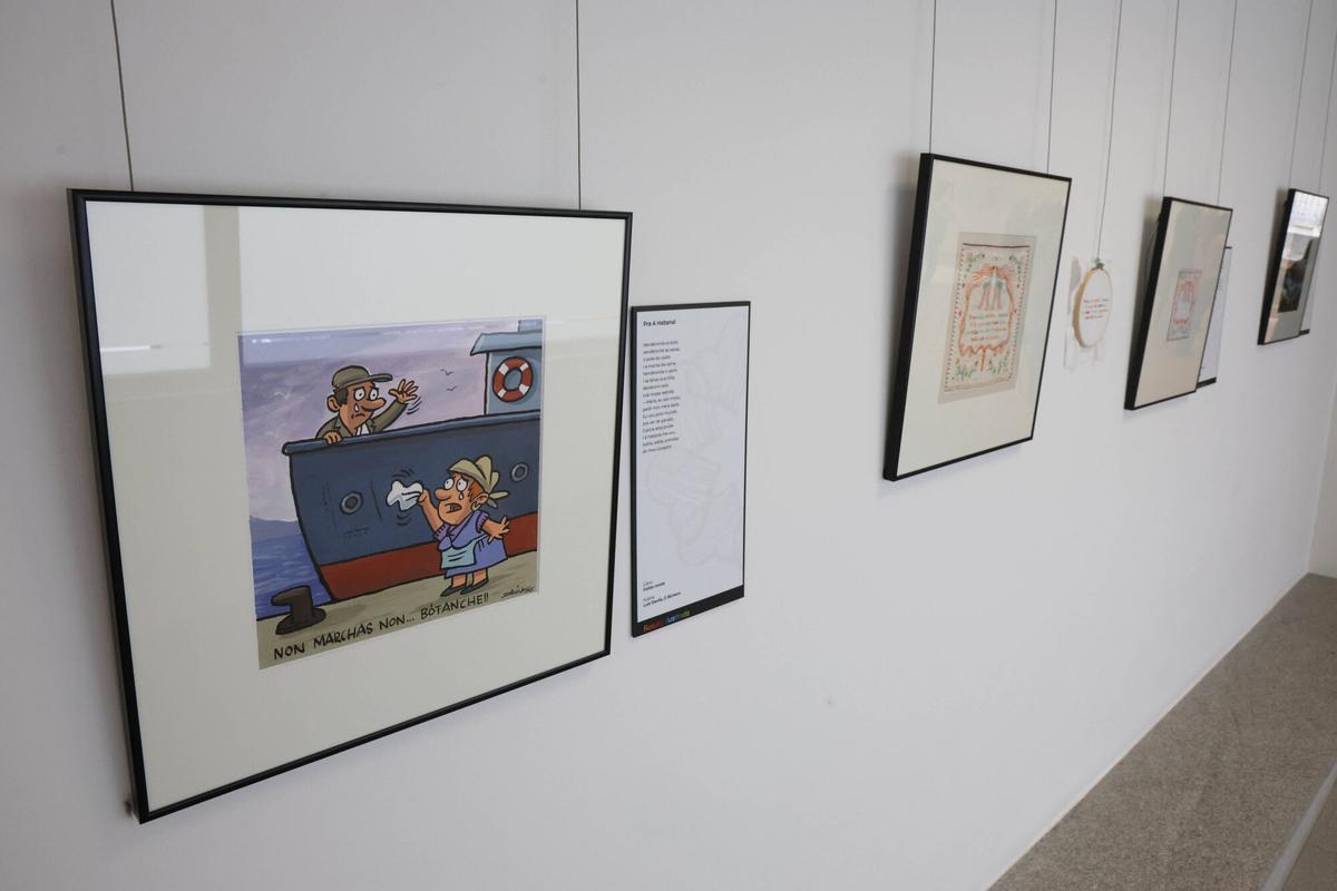 A Deputación leva a Vigo «Rosalía Ilustrada», unha exposición con 35 obras que reinterpretan a autora desde a arte gráfica