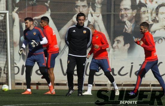 Entrenamiento del Valencia CF