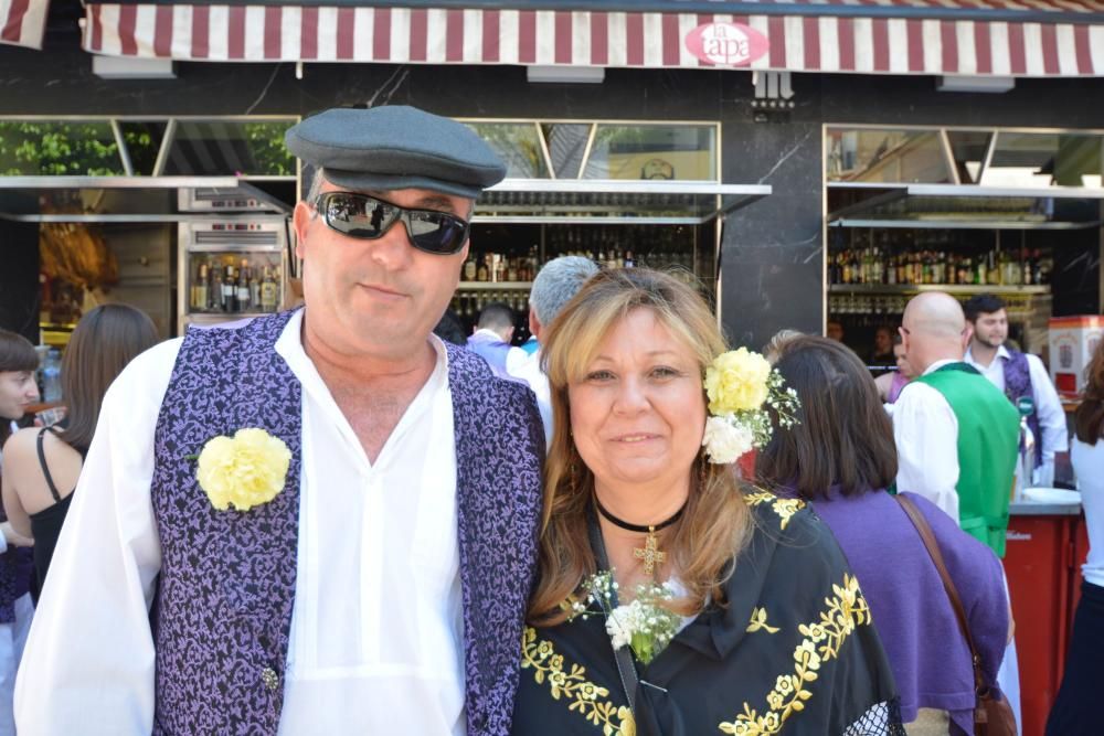 Ambiente y Photocall en la Plaza de las Flores