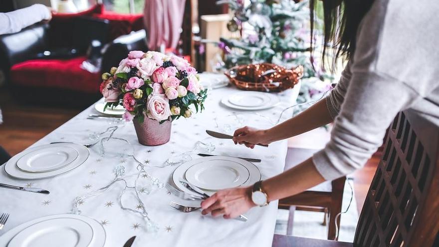 Mesa de Navidad.