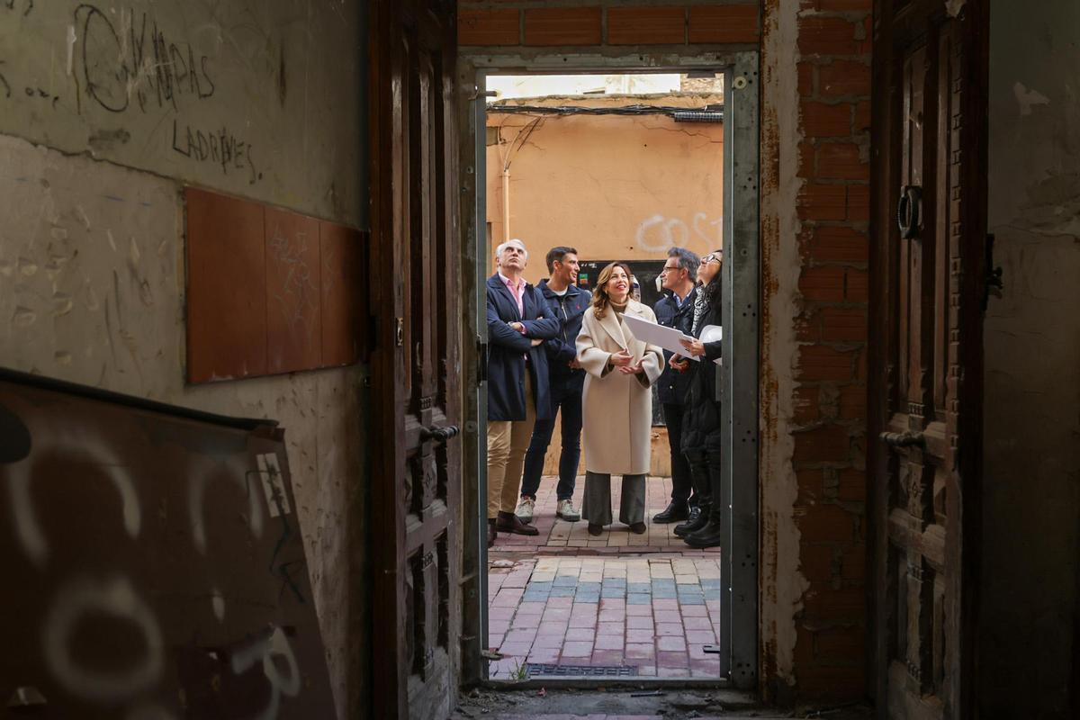 Zaragoza ha impulsado la rehabilitación de otros dos edificios en la zona de Zamoray-Pignatelli para obtener pisos más de alquiler asequible.